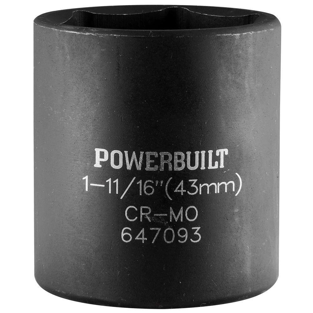 Allen 12040 1/2" Dr. 1-1/8" Standard 6pt Socket USA