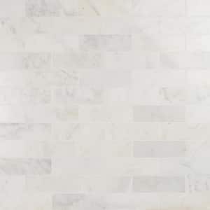 Oriental 4 in. x 12 in. x 8 mm Marble Floor and Wall Subway Tile (15 pieces 5 sq.ft./Box)
