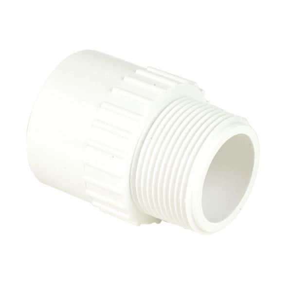 Schedule 40 PVC Cross Fitting - 4 Inch Slip X Slip X Slip X Slip For Plumbing & Irrigation