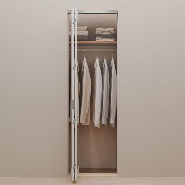 Impact Plus 32 in. x 80 in. Mir-Mel Primed Mirror Solid Core MDF