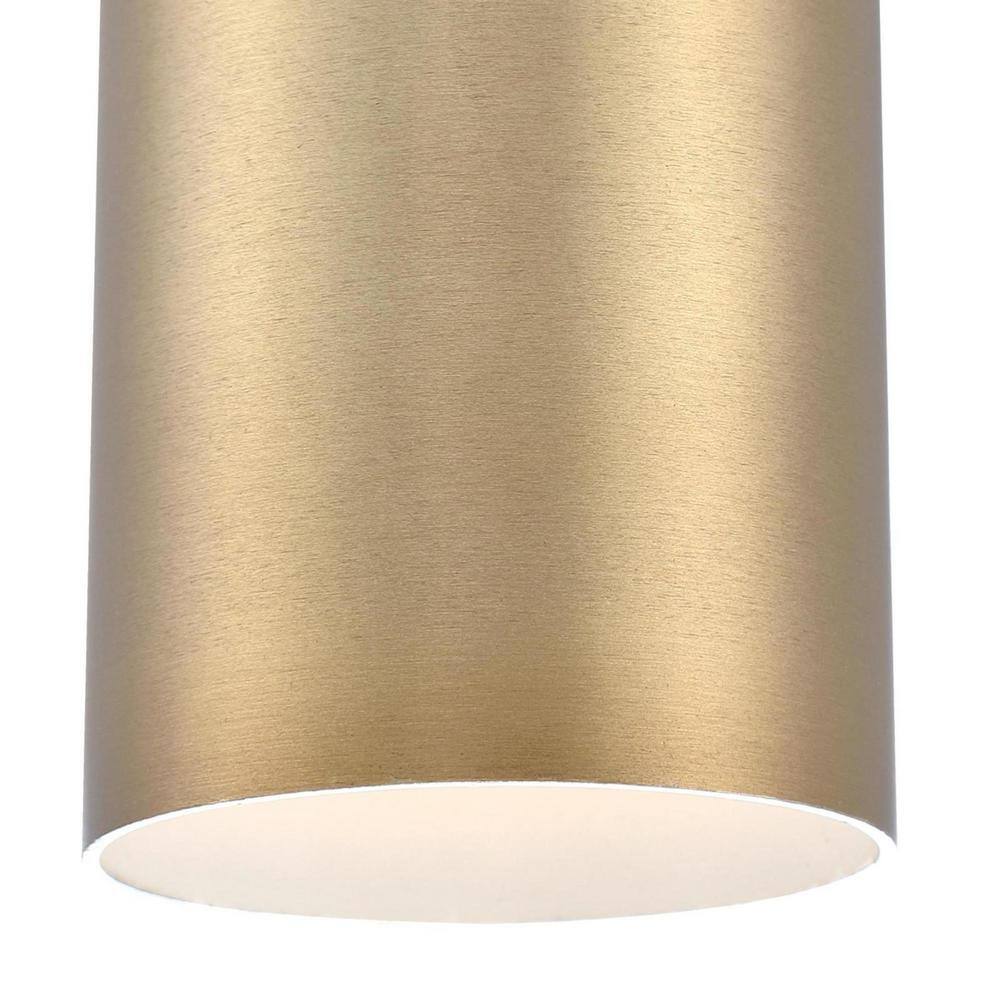 Rayman 5'' Brushed Brass LED Mini Pendant Light