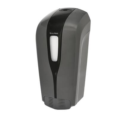 Aspen Commercial 475 ml Gray Refillable Manual Liquid Soap Dispenser