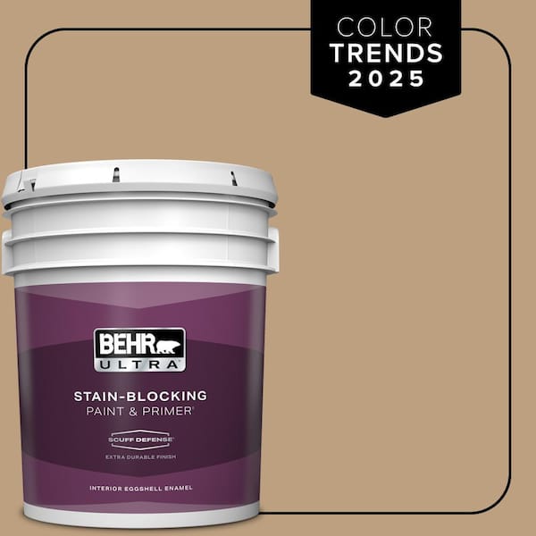 BEHR ULTRA 5 gal. #N270-4 Oxford Street Extra Durable Eggshell Enamel Interior Paint & Primer