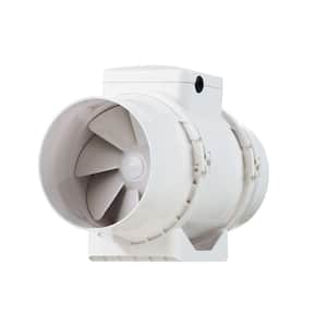 146 CFM Power 4 in. Energy Star Rated Mixed Flow In-Line Duct Fan