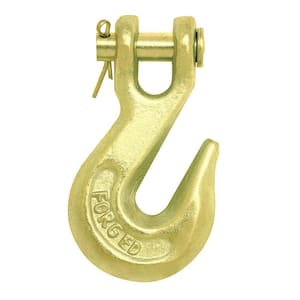 5/16 G43 High Test Clevis Slip Hook, 3,900 lbs. WLL, Made In USA.