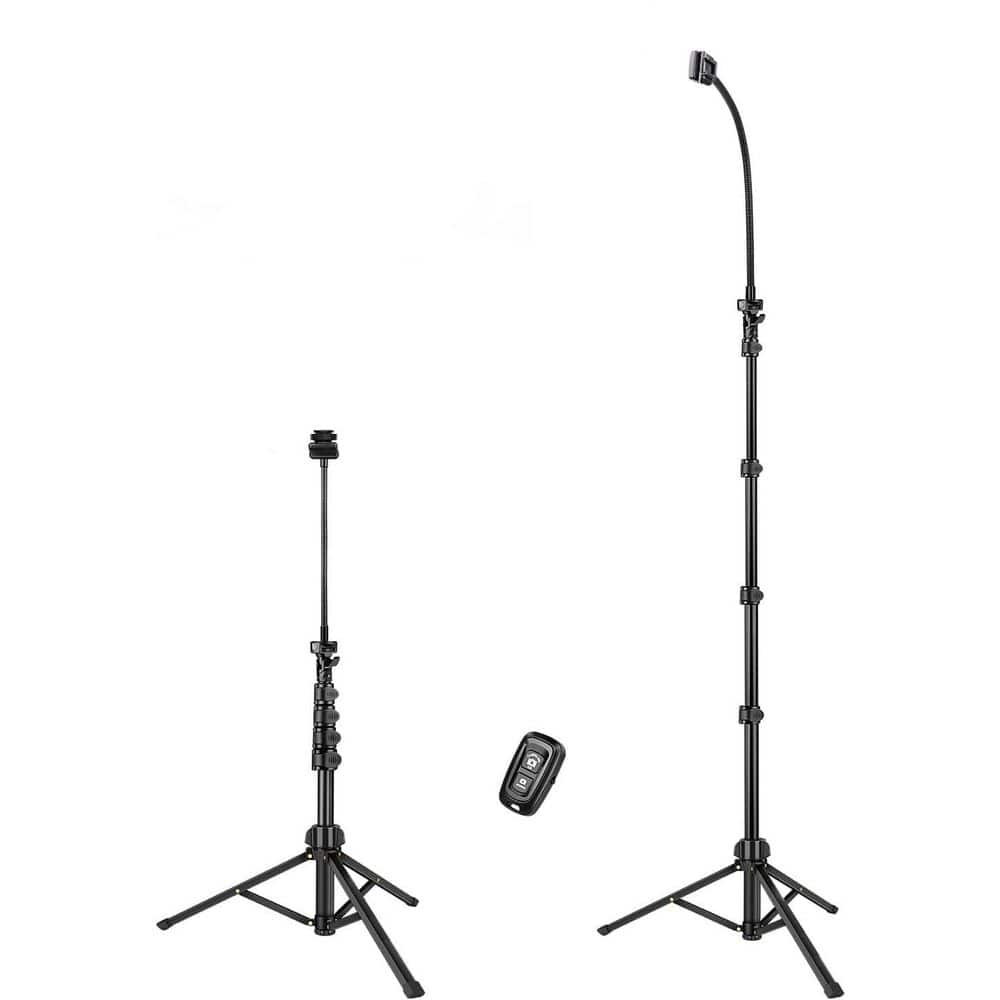 85-Tall Cell Phone Tripod Stand with Gooseneck Remote for iPhone Android Recording Vlog Fitness Cooking price history on PriceWatchPro