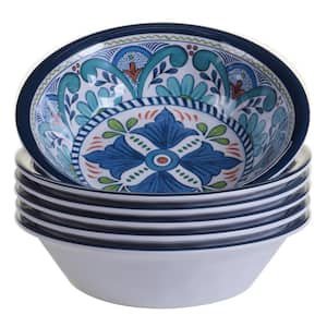 Talavera 6-Piece Blue Bowl Set