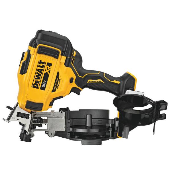 DEWALT - 20-Volt MAX Lithium-Ion 15° Electric Cordless Roofing Nailer with 20-Volt MAX Premium 5. 0Ah Battery Pack