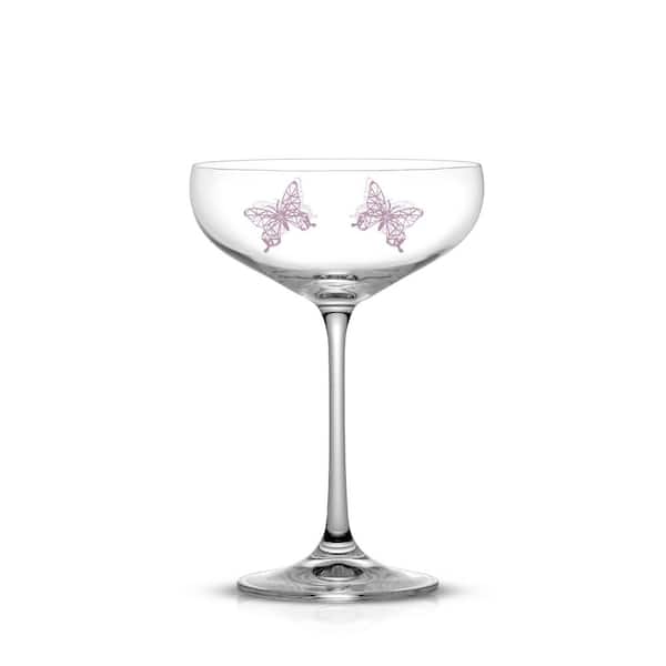 Joyjolt Afina Collection Cocktail Glasses Set - Set Of 8 Martini