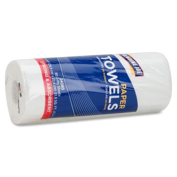 Genuine Joe Household Roll Paper Towels 2-Ply (80 Sheets per Roll