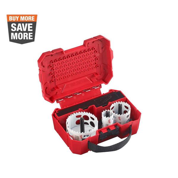Milwaukee Hole Dozer Carbide Hole Saw Set (8Piece) 49223076 The Home Depot