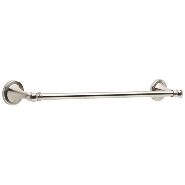 Delta Silverton 18 in. Towel Bar in Satin Nickel