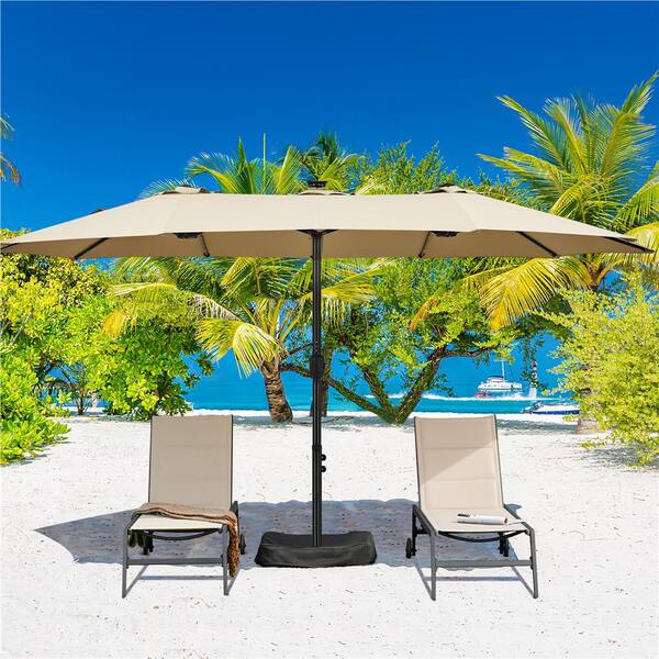 abba patio jeavy duty cantilever umbrella Bundle