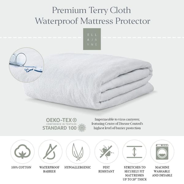 Terry Cloth Waterproof Bundle  Premium Cotton Terry Cloth Waterproof –  Ella Jayne Team