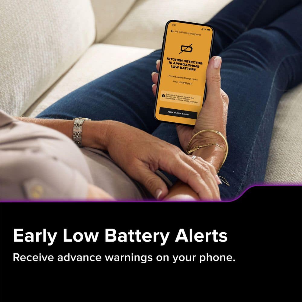 Kidde Hardwired Smart Smoke and Carbon Monoxide Detector, Voice Alerts, Interconnected Alarm
