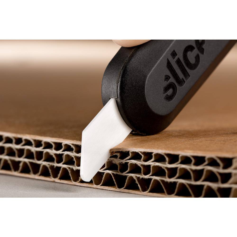 Slice 10550 Manual Utility Knife | Essential Home & Work Knife For Safe & Effective Cutting | Finger-Friendly Safety Blade