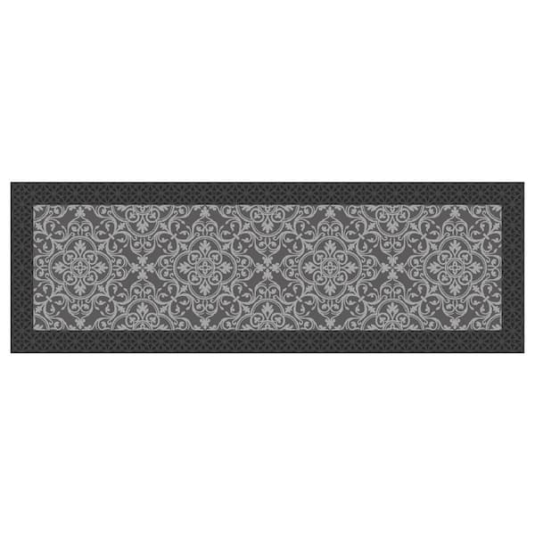 TrafficMaster Derbent Grey  Doormat 2 ft. x 4 ft. Accent Rug