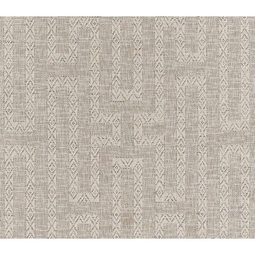 Modern Washable Gray Synthetic Rectangular Rug 3'3" X 5'