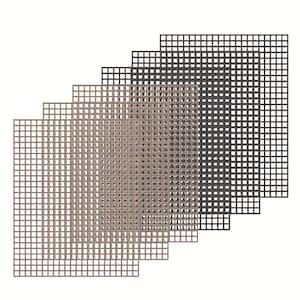 6-Piece Non-Stick BBQ Grill Mesh Mat for Smoker, Pellet, Gas, Charcoal Grill, 15.75 in. x 13 in.