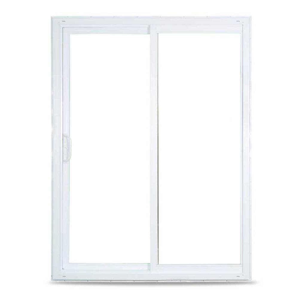 American Craftsman 72 in. x 80 in. 70 Series White Vinyl Sliding Patio