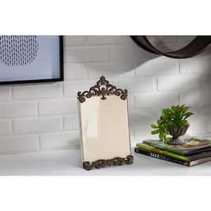 14 in. H Cream Acanthus Message Board