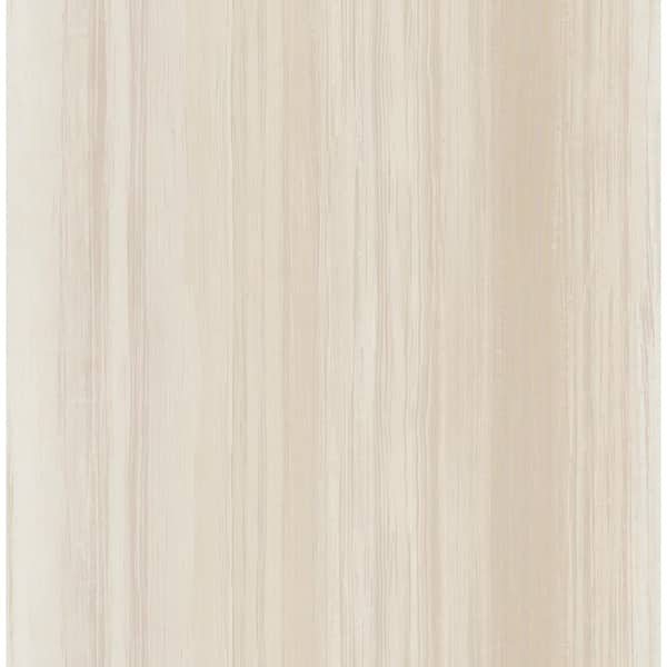 Seabrook Designs Stripe Metallic Pearl and Dusted Pink Paper Strippable Roll (Covers 56.05 sq. ft.)