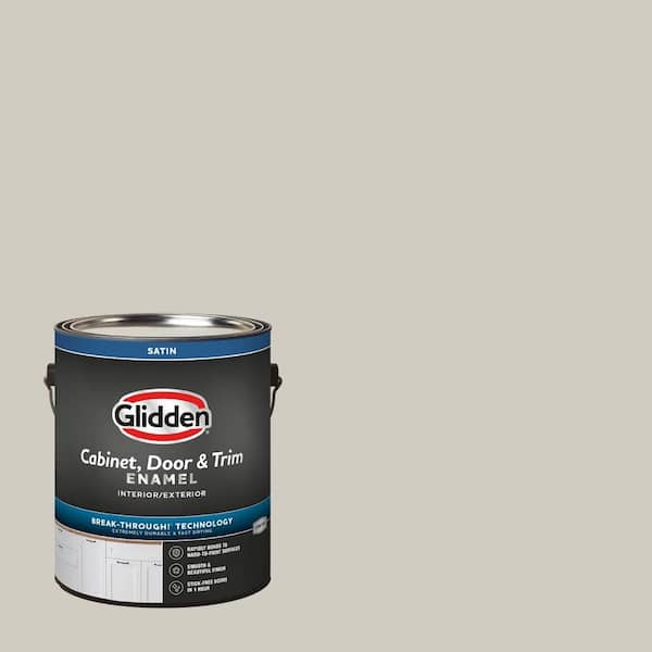 1 Gal. PPG1025-3 Whiskers Satin Door, Trim and Cabinet Paint
