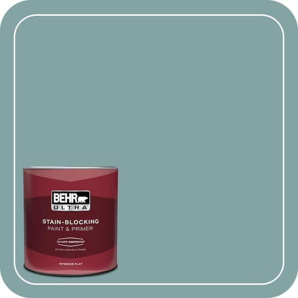 BEHR ULTRA 1 qt. #MQ6-07 Schooner Extra Durable Flat Interior Paint & Primer