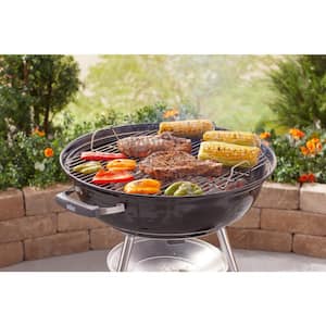 Jumbo Joe Premium 22 in. Charcoal Grill in Black with Grill Cover