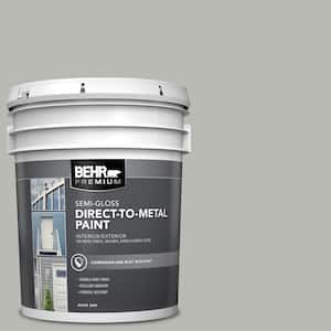 5 gal. #PPU18-11 Classic Silver Semi-Gloss Direct to Metal Interior/Exterior Paint