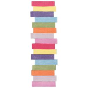 Pantone Colorful Stripes Playmat Multi 3 ft. x 6 ft. Runner
