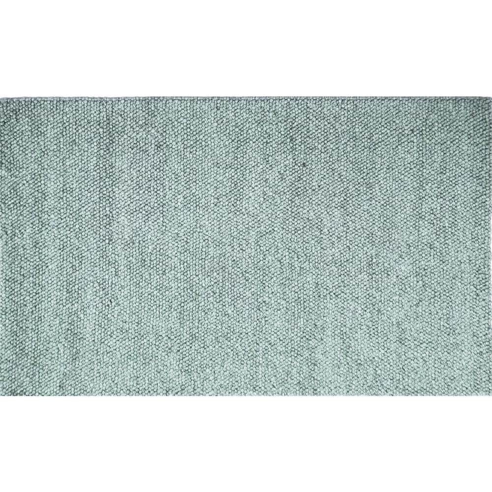Cordelia Ivory/Blue 5 ft. x 8 ft. Ombre Casual Hand Knotted Wool Area Rug price history on PriceWatchPro