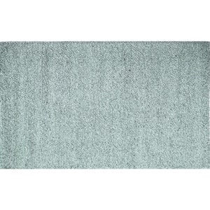 Cordelia Ivory/Blue 8 ft. x 11 ft. Ombre Casual Hand Knotted Wool Area Rug