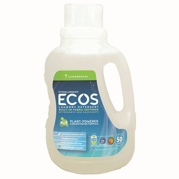 ECOS 50 oz. Lemongrass Scented Liquid Laundry Detergent975608 The