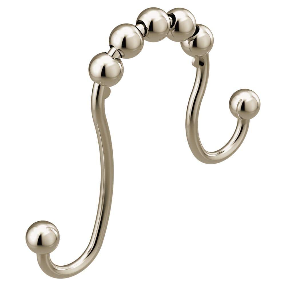 MOEN Shower Curtain Ring in Polished Nickel (12Pack) SR2201NL The