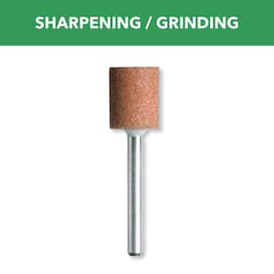 Dremel 3/8 in. Rotary Tool Aluminum Oxide Shaped General Purpose Grinding Stone - The Depot
