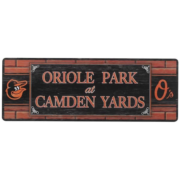 Open Road Brands Baltimore Orioles MDF Wood Wall Art
