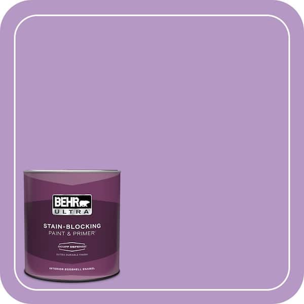 BEHR ULTRA 1 qt. #660B-5 Atlantic Tulip Extra Durable Eggshell Enamel Interior Paint & Primer