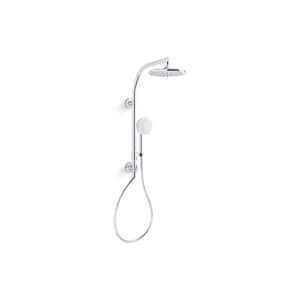 Hydrorail-R Occasion Arch Shower Column Kit with Rainhead And Handshower 1.75 GPM in Polished Chrome