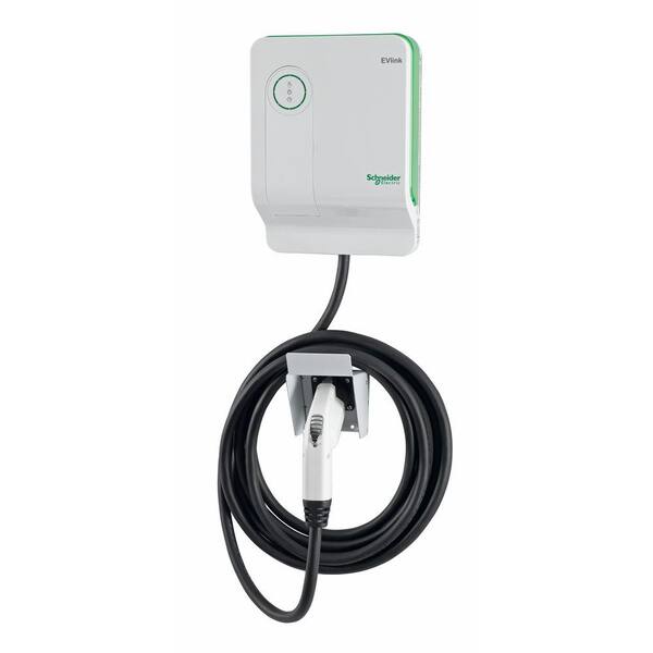 Schneider Electric - EVlink 30 Amp Generation 2.5 - Enhanced Model Indoor Electric Vehicle Charging Station