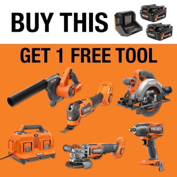 18V MAX Output Starter Kit with (2) 4.0 Ah Batteries and Charger