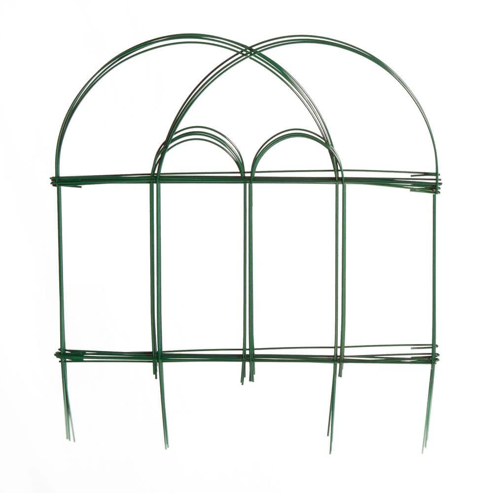 Glamos Wire Products Glamos Wire 18 in. Folding Fence Green (12