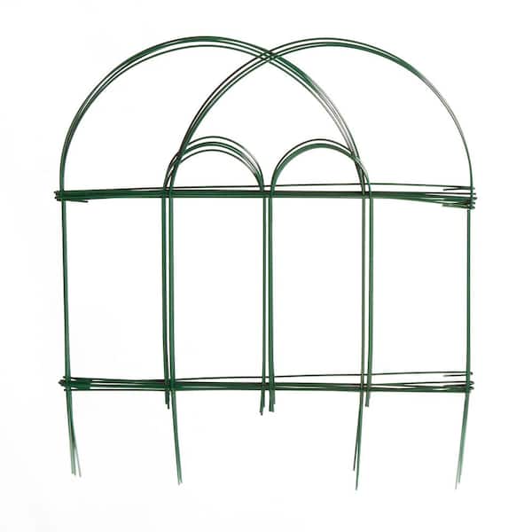 Glamos Wire Products Glamos Wire 18 in. Folding Fence Green (12-Pack)