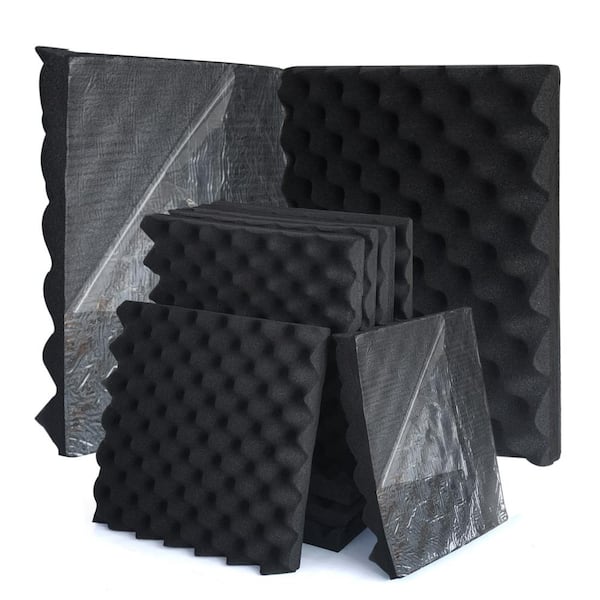 150 foam online sound isolation sqaures + Adhessive spray