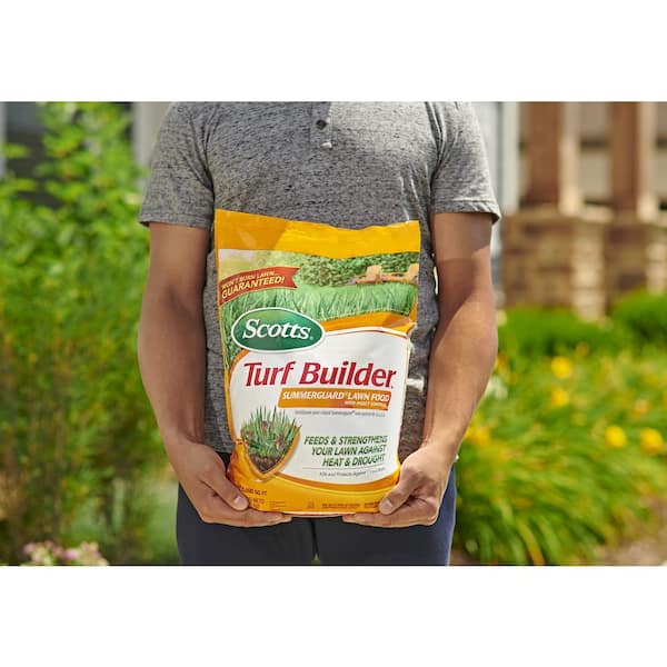 Scotts Turf Builder SummerGuard Insect and Grub Control Lawn Fertilizer For All Grasses 5000 sq ft
