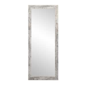 HOMESTOCK 66H X 32W Silver Full Length Mirror for Home, Full