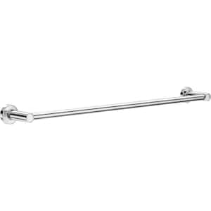 Wake 5-Piece Bath Accessory Set 18, 24 in. Towel Bars, Toilet Paper Holder, Towel Ring, Towel Hook in Polished Chrome