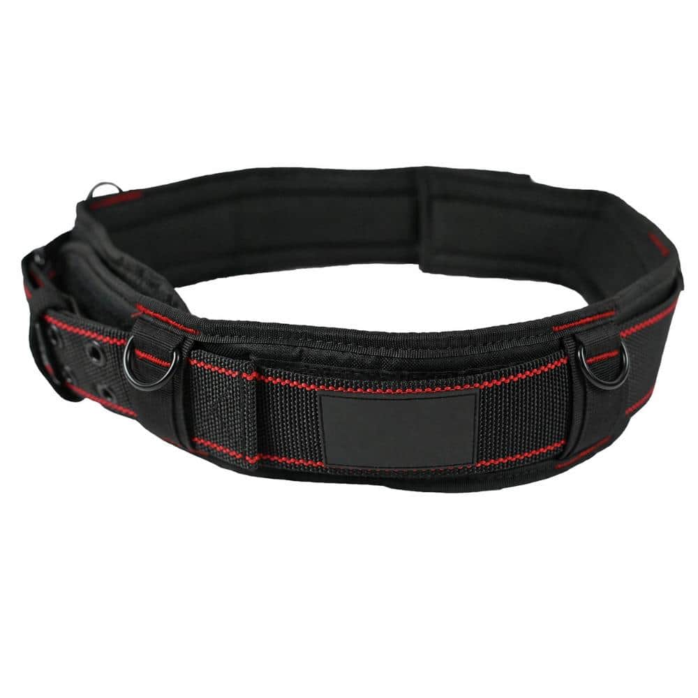 Padded Construction Tool Belt with Double Metal Roller Buckle and D-Ring Hooks, Adjustable 44 in. to 53 in. XXL price history on PriceWatchPro
