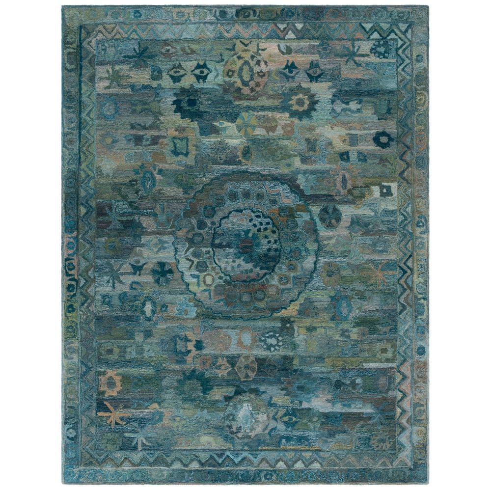 Anatolia 6 X 9 Aqua/Green Oriental Area Rug price history on PriceWatchPro