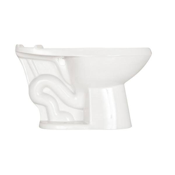 Zurn 12 in. Rough In Elongated Toilet Bowl Only in White Z5555-BWL